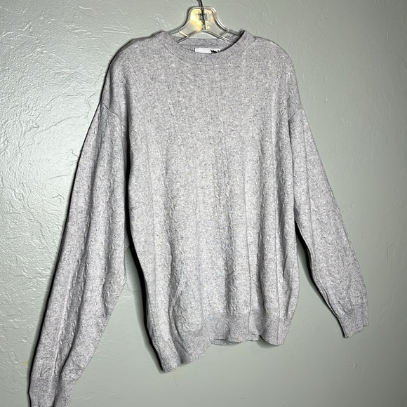 I Levrieri Men’s Cashmere Silk Cable Knit Sweater - Picture 2 of 6